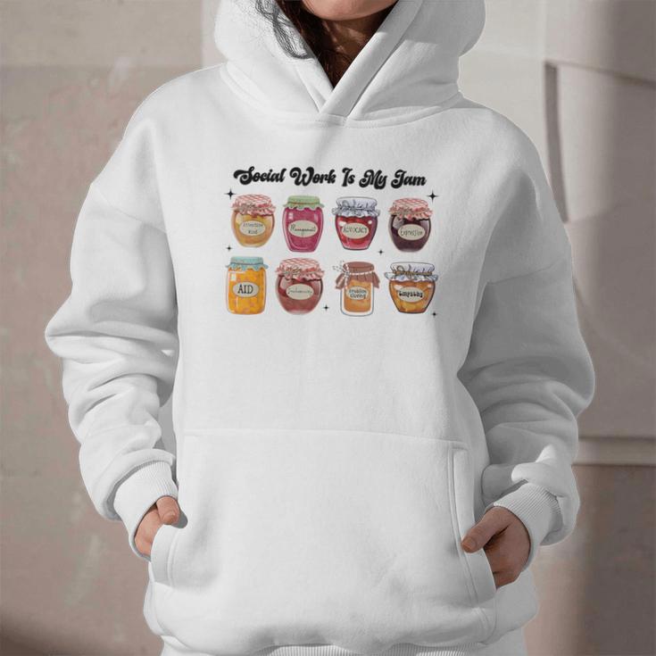 Social Work Is My Jam Back To School School Social Worker Graphic Youth Hoodie Social Work Is My Jam Back To School School Social Worker Graphic Youth Hoodie