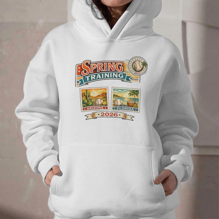 Spring Training 2026 Retro Postcard Baseball Premium Tri-Blend Graphic Youth Hoodie Spring Training 2026 Retro Postcard Baseball Premium Tri-Blend Graphic Youth Hoodie