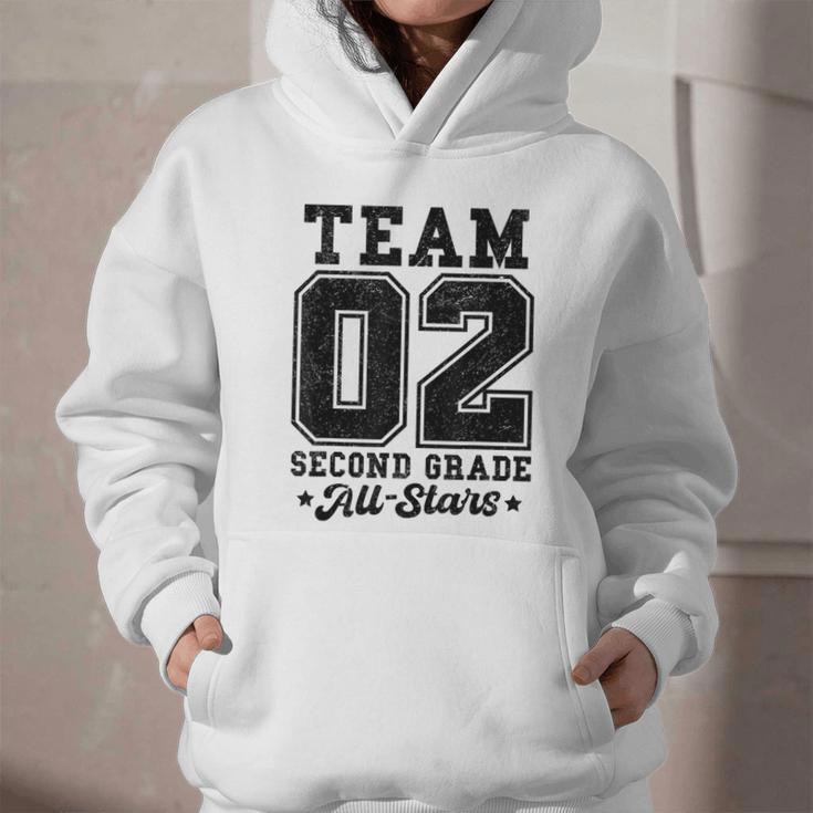 Team 2nd Grade All-Stars Back To School Sports Jersey Graphic Youth Hoodie Team 2nd Grade All-Stars Back To School Sports Jersey Graphic Youth Hoodie