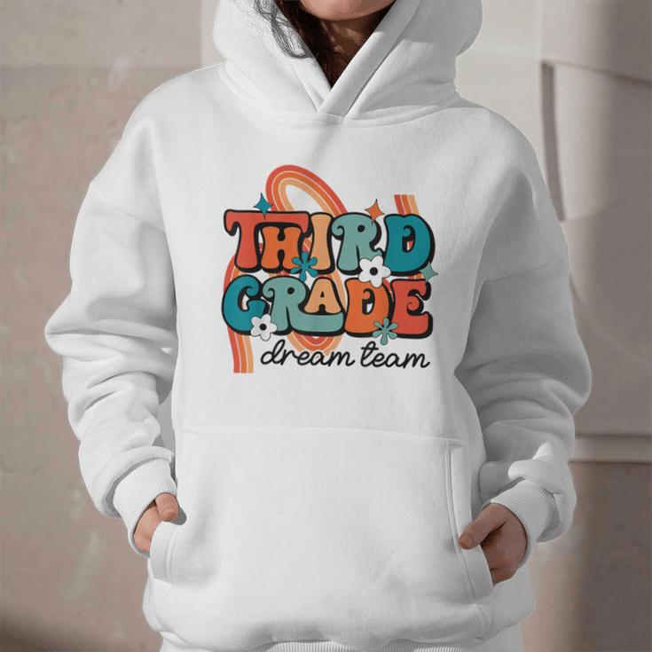 Third Grade Dream Team 1st Day Of 3rd Grade Back To School Graphic Youth Hoodie