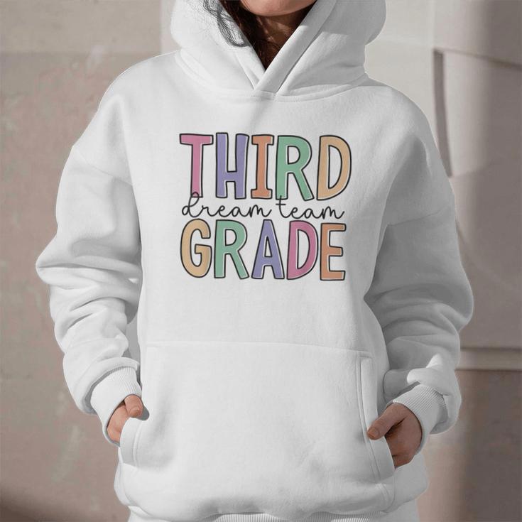 Third Grade Dream Team Back To School 3rd Grade Graphic Youth Hoodie Third Grade Dream Team Back To School 3rd Grade Graphic Youth Hoodie