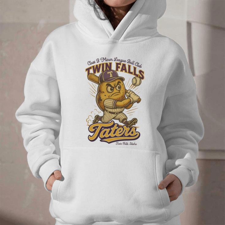 Twin Falls Taters Minor League Baseball Team Graphic Youth Hoodie