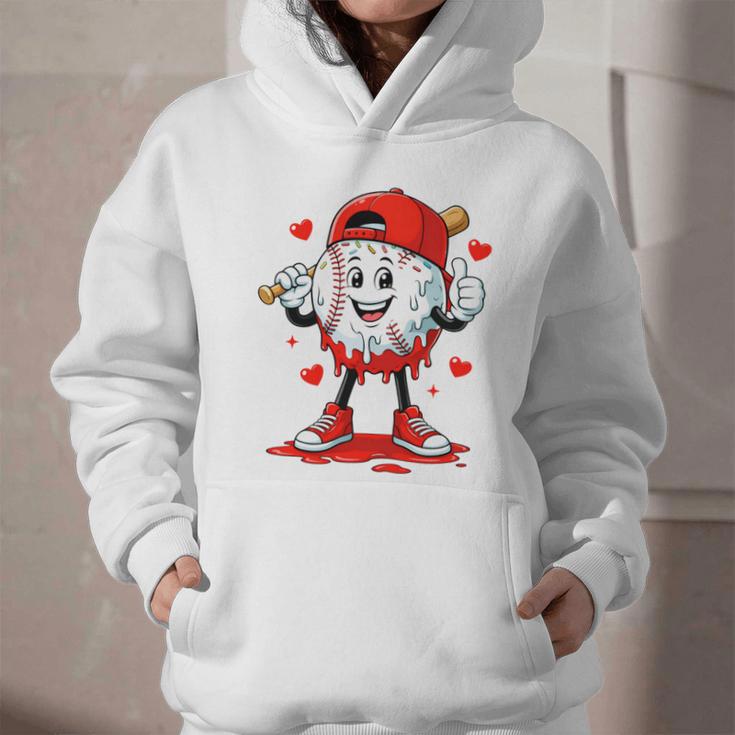 Valentine Baseball Heart Sports Men Boys Kid Graphic Youth Hoodie Valentine Baseball Heart Sports Men Boys Kid Graphic Youth Hoodie