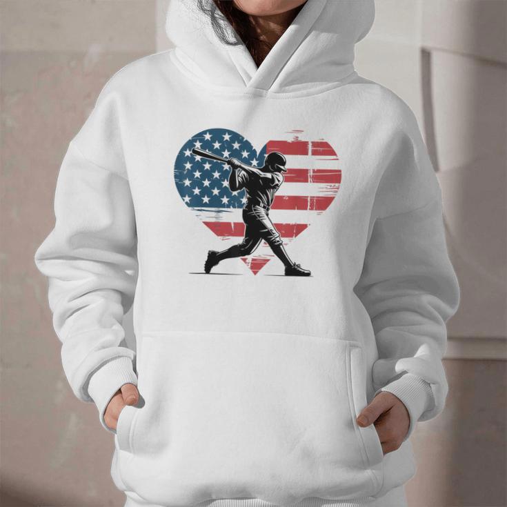 Valentines Baseball Batter Silhouette Heart Men Boys Kid Graphic Youth Hoodie Valentines Baseball Batter Silhouette Heart Men Boys Kid Graphic Youth Hoodie