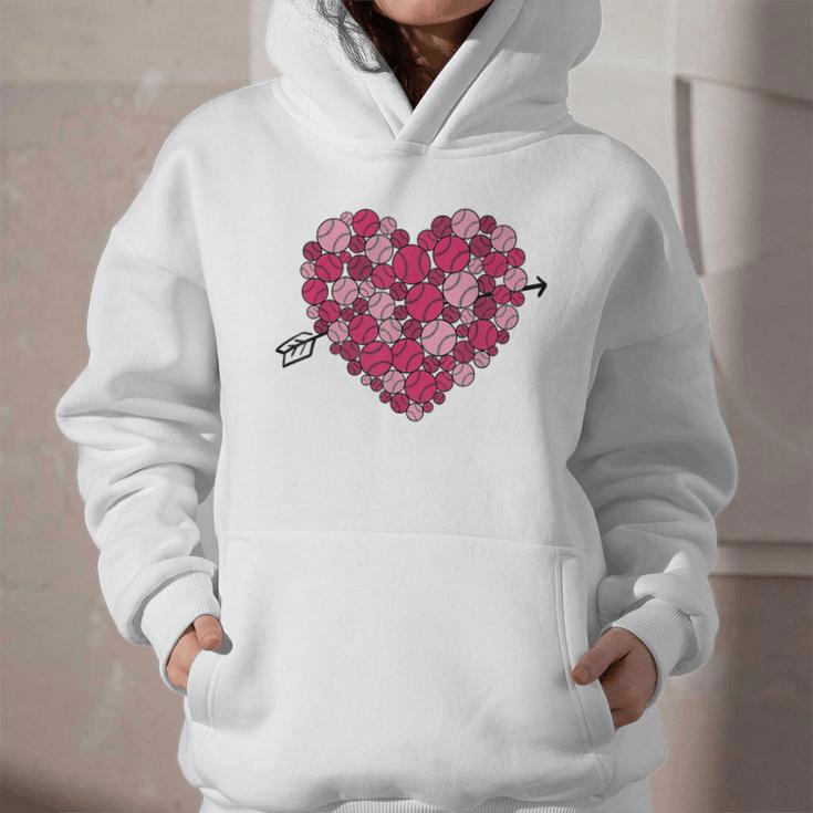 Valentine's Day Baseball Heart Softball Player Sports Lover Graphic Youth Hoodie Valentine's Day Baseball Heart Softball Player Sports Lover Graphic Youth Hoodie