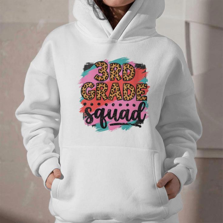 Women's Third 3rd Grade Squad Back To School Animal Print Girl Tee Graphic Youth Hoodie Women's Third 3rd Grade Squad Back To School Animal Print Girl Tee Graphic Youth Hoodie