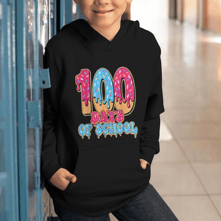 100 Days Of School Baseball Drip 100th Day Of School Graphic Youth Hoodie 100 Days Of School Baseball Drip 100th Day Of School Graphic Youth Hoodie