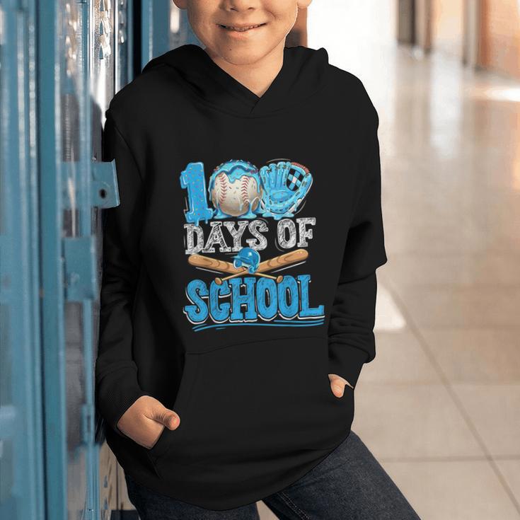 100 Days Of School Baseball Ice Cream Drip Student Kids Boys Graphic Youth Hoodie 100 Days Of School Baseball Ice Cream Drip Student Kids Boys Graphic Youth Hoodie