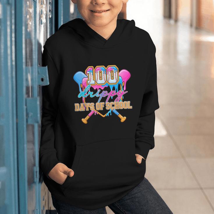 100 Drippy Days Of School Baseball Ice Cream Drip Boys Kids Graphic Youth Hoodie 100 Drippy Days Of School Baseball Ice Cream Drip Boys Kids Graphic Youth Hoodie