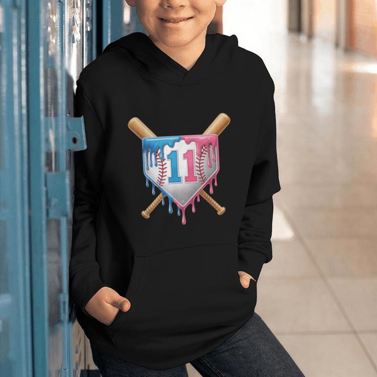 11th Birthday 11yr 2014 Baseball 11 Player 11th Birthday Graphic Youth Hoodie 11th Birthday 11yr 2014 Baseball 11 Player 11th Birthday Graphic Youth Hoodie