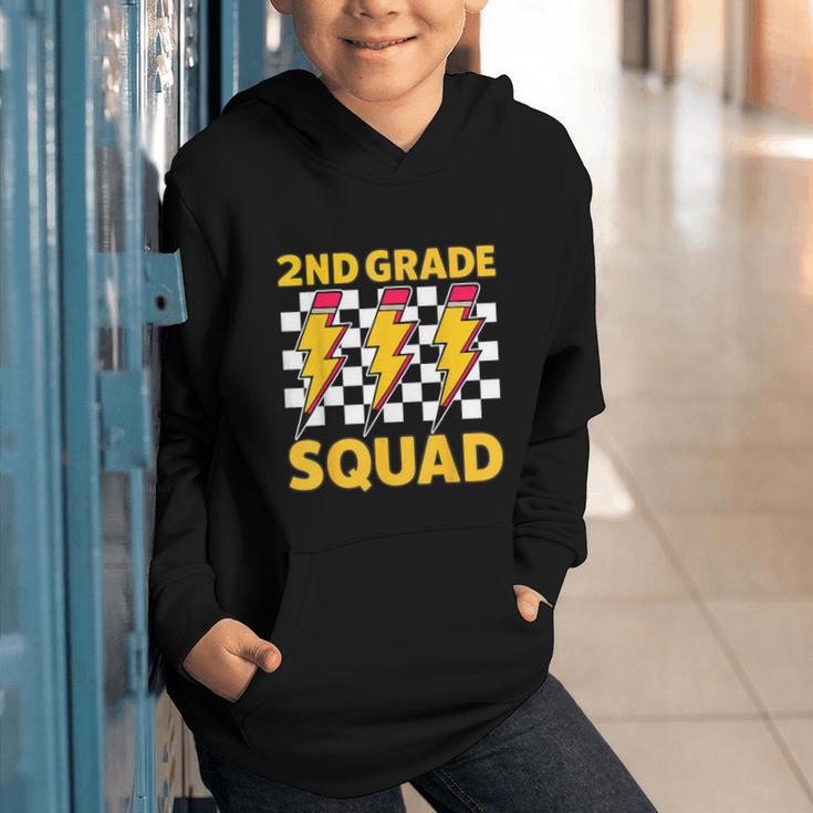 2nd Grade Lightning Bolt Second Grade Squad Back To School Graphic Youth Hoodie 2nd Grade Lightning Bolt Second Grade Squad Back To School Graphic Youth Hoodie