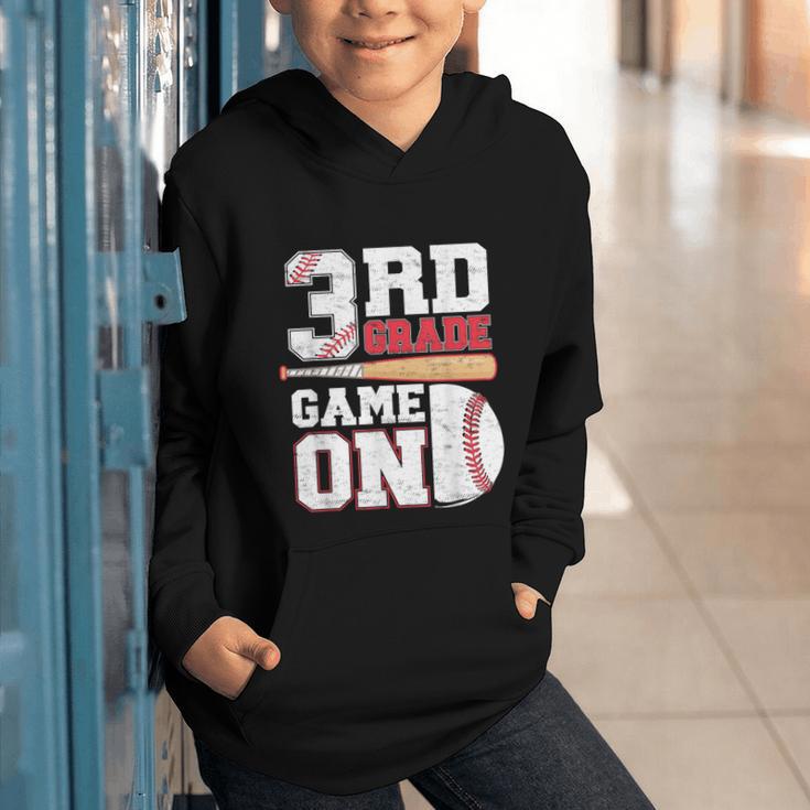 3rd Grade Game On Back To School Baseball Boy Third Grade Graphic Youth Hoodie 3rd Grade Game On Back To School Baseball Boy Third Grade Graphic Youth Hoodie