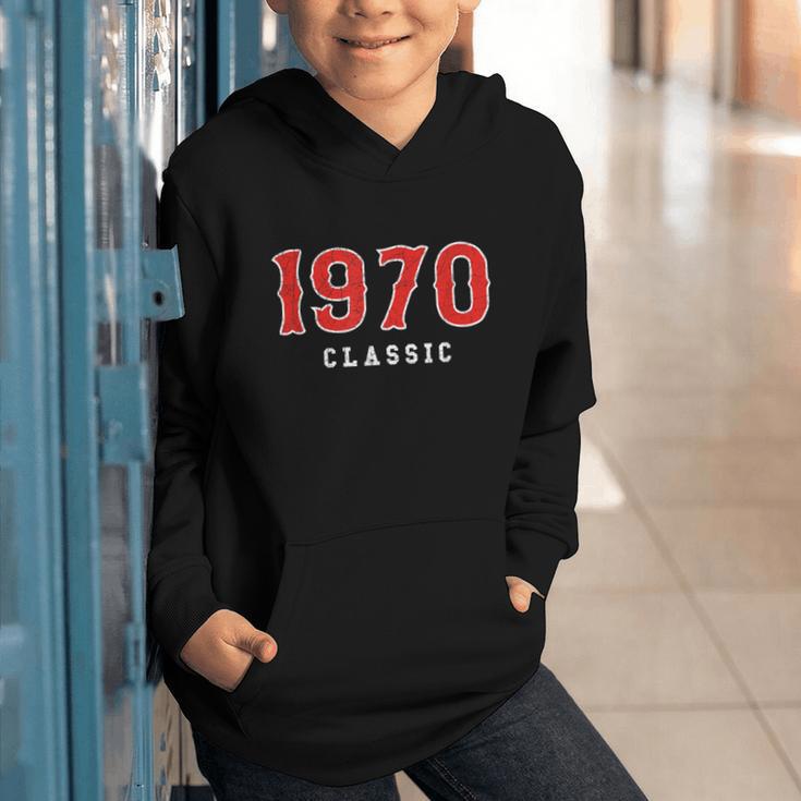 55 Year Old 1970 Classic Baseball Fan 55th Birthday Graphic Youth Hoodie 55 Year Old 1970 Classic Baseball Fan 55th Birthday Graphic Youth Hoodie