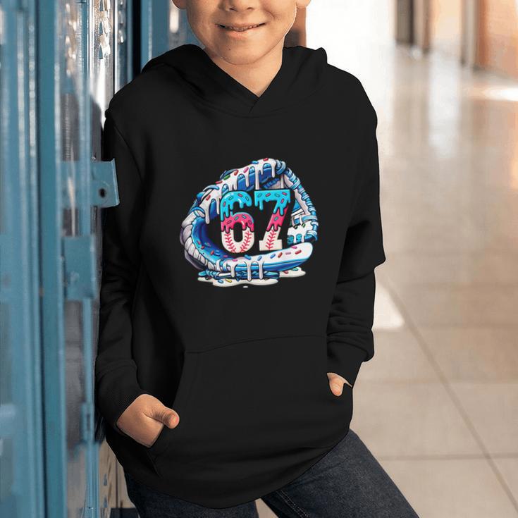 67 Meme Slang Baseball Glove Drip Ice Cream Six Seven 6 7 Graphic Youth Hoodie 67 Meme Slang Baseball Glove Drip Ice Cream Six Seven 6 7 Graphic Youth Hoodie