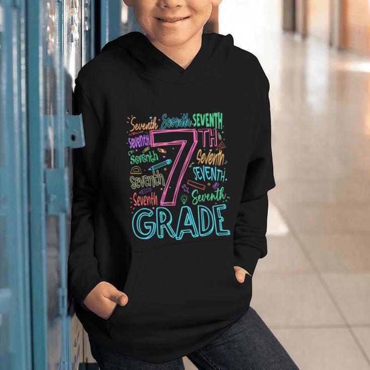 7th Grade Typography Team Seventh Grade Back To School Kids Graphic Youth Hoodie 7th Grade Typography Team Seventh Grade Back To School Kids Graphic Youth Hoodie