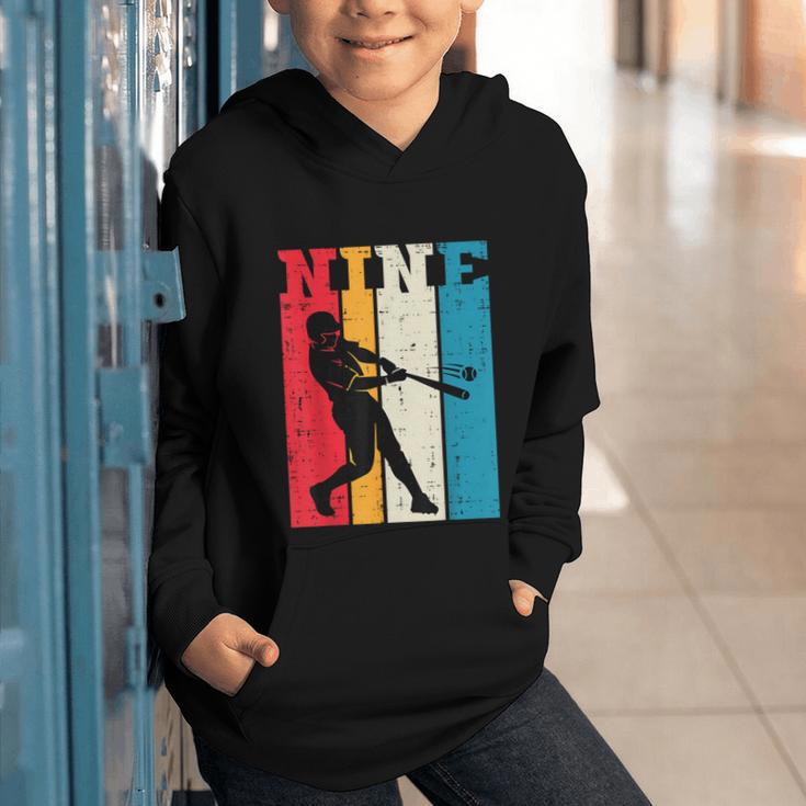 9th Birthday Nine Baseball Batter 9 Year Old Bday Boys Kids Graphic Youth Hoodie 9th Birthday Nine Baseball Batter 9 Year Old Bday Boys Kids Graphic Youth Hoodie