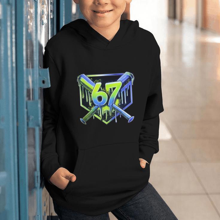 Awesome 67 Baseball Drip Effect Baseball 6-7 Meme Graphic Graphic Youth Hoodie Awesome 67 Baseball Drip Effect Baseball 6-7 Meme Graphic Graphic Youth Hoodie