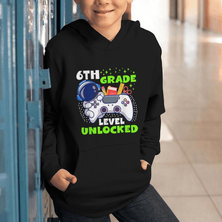 Back To School 6th Grade Level Unlocked Gamer Boys Kids Graphic Youth Hoodie Back To School 6th Grade Level Unlocked Gamer Boys Kids Graphic Youth Hoodie