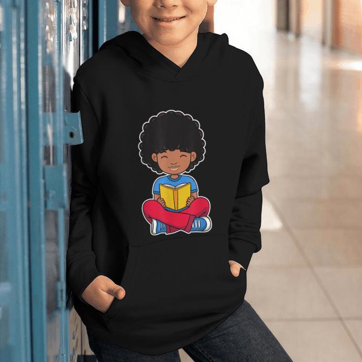 Back To School Afro African American Boy Student Graphic Youth Hoodie Back To School Afro African American Boy Student Graphic Youth Hoodie