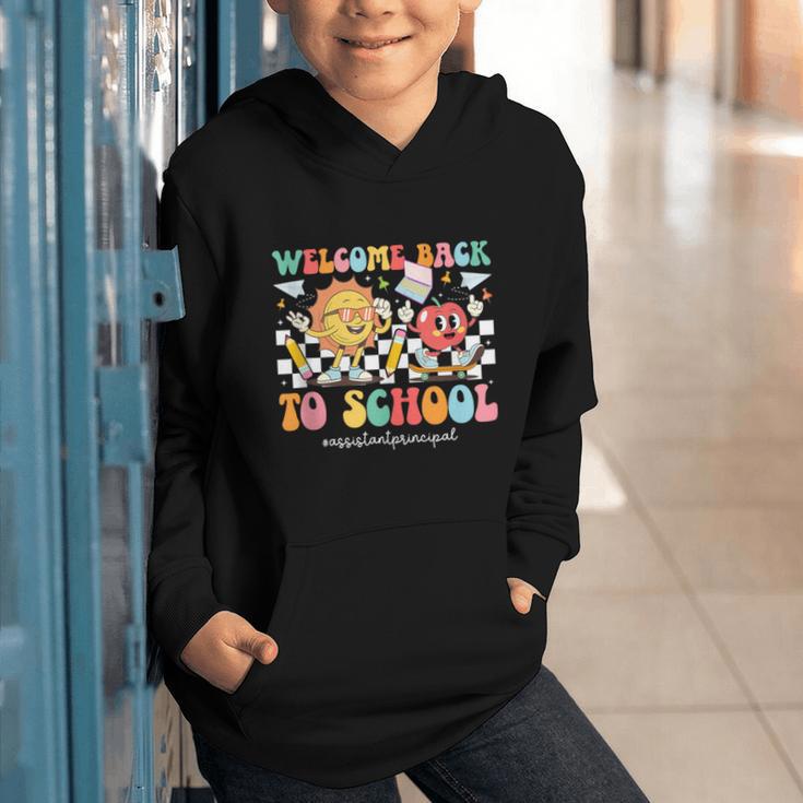 Back To School Assistant Principal First Day Of School Graphic Youth Hoodie