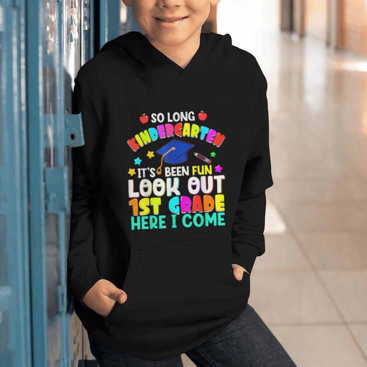 Back To School Look Out 1st Grade Here I Come For Kids Graphic Youth Hoodie Back To School Look Out 1st Grade Here I Come For Kids Graphic Youth Hoodie