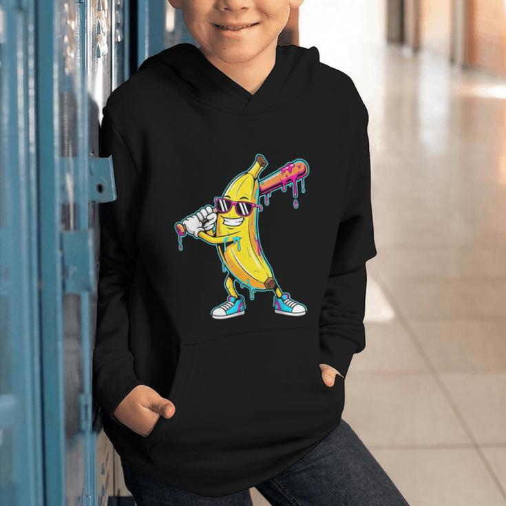 Banana Baseball Drip Kids Youth Boys Girls Graphic Youth Hoodie Banana Baseball Drip Kids Youth Boys Girls Graphic Youth Hoodie