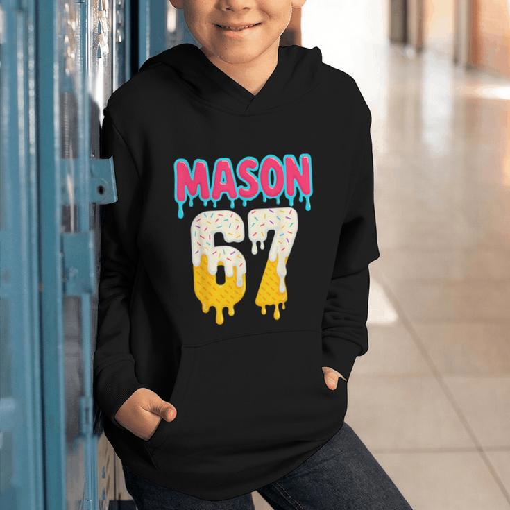 Baseball 6 7 Ice Cream Drip Number 67 Six Seven Meme Graphic Youth Hoodie Baseball 6 7 Ice Cream Drip Number 67 Six Seven Meme Graphic Youth Hoodie