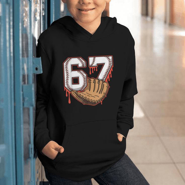Baseball 67 Six Seven Alpha Slang 6 7 Meme Kids Teachers Boy Graphic Youth Hoodie Baseball 67 Six Seven Alpha Slang 6 7 Meme Kids Teachers Boy Graphic Youth Hoodie
