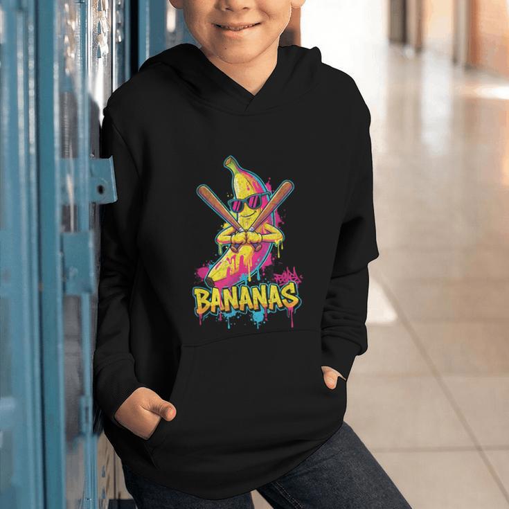 Baseball Banana Graffiti Urban For Kids Graphic Youth Hoodie Baseball Banana Graffiti Urban For Kids Graphic Youth Hoodie