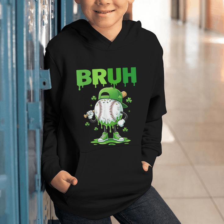 Baseball Bruh Drip Ice Cream Youth Boy St Patricks Day Graphic Youth Hoodie Baseball Bruh Drip Ice Cream Youth Boy St Patricks Day Graphic Youth Hoodie