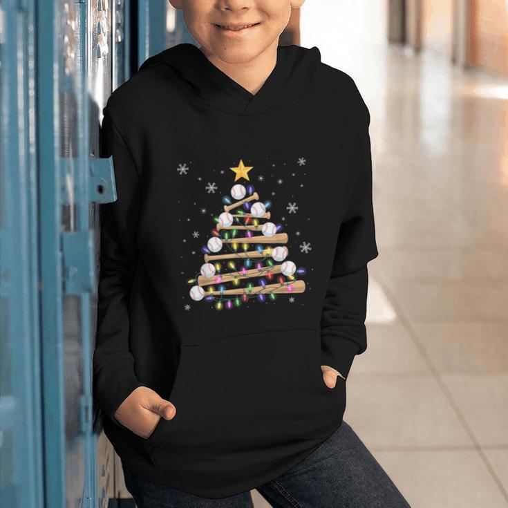 Baseball Christmas Tree Light Xmas Baseball Boys Kids Graphic Youth Hoodie Baseball Christmas Tree Light Xmas Baseball Boys Kids Graphic Youth Hoodie