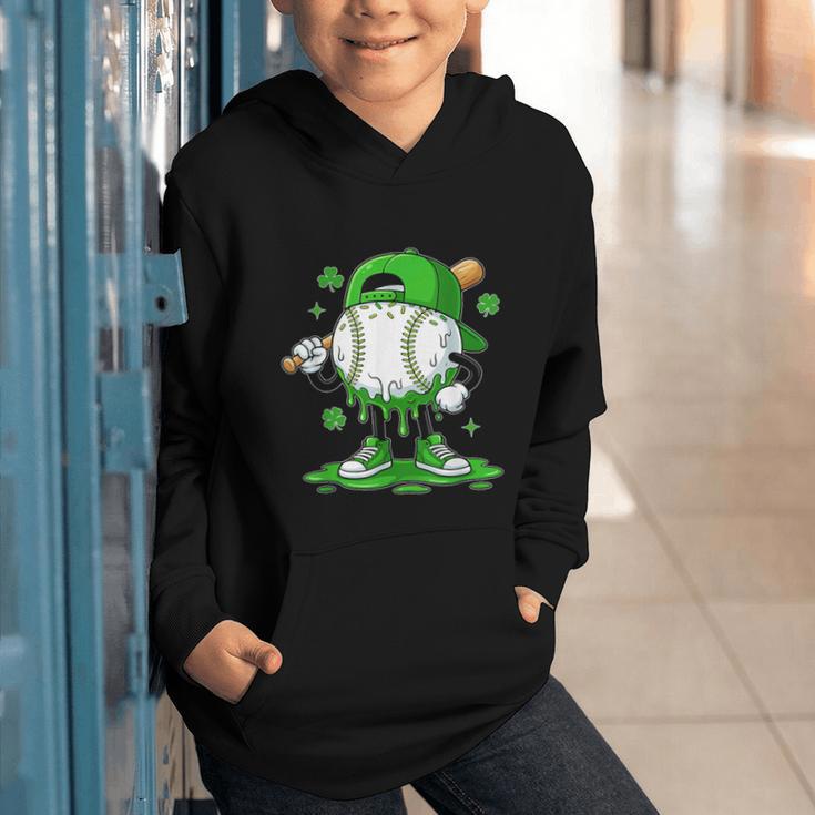 Baseball Drip Icecream Apparel Youth Boy St Patrick's Day Graphic Youth Hoodie Baseball Drip Icecream Apparel Youth Boy St Patrick's Day Graphic Youth Hoodie