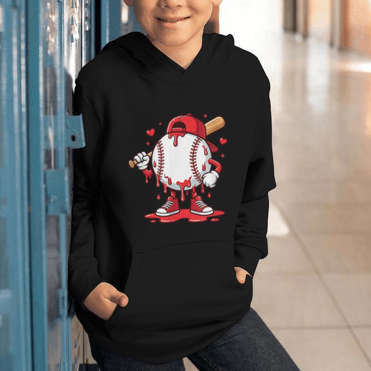 Baseball Drip Icecream Men Boy Valentine Graphic Youth Hoodie Baseball Drip Icecream Men Boy Valentine Graphic Youth Hoodie