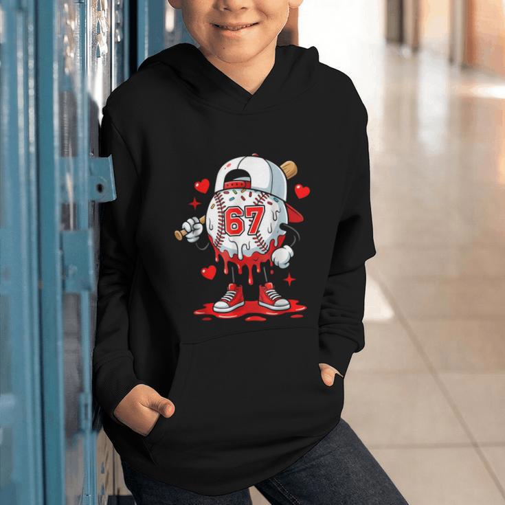Baseball Drip Icecream Valentine 67 Meme Tees Men Youth Boys Graphic Youth Hoodie Baseball Drip Icecream Valentine 67 Meme Tees Men Youth Boys Graphic Youth Hoodie