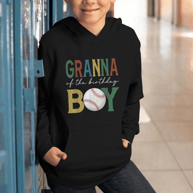 Baseball Granna Of The Birthday Boy Family Matching Graphic Youth Hoodie Baseball Granna Of The Birthday Boy Family Matching Graphic Youth Hoodie