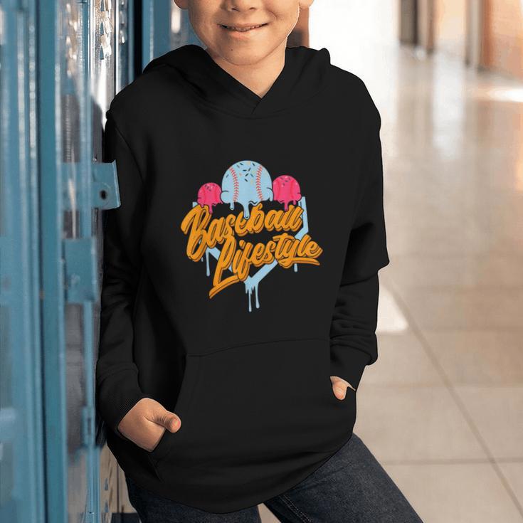 Baseball Lifestyle Home Plate Ice Cream Drip Men Boys Kids Graphic Youth Hoodie Baseball Lifestyle Home Plate Ice Cream Drip Men Boys Kids Graphic Youth Hoodie