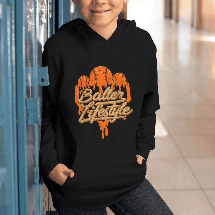 Baseball Lifestyle Home Plate Orange Ice Cream Drip Men Boys Graphic Youth Hoodie Baseball Lifestyle Home Plate Orange Ice Cream Drip Men Boys Graphic Youth Hoodie