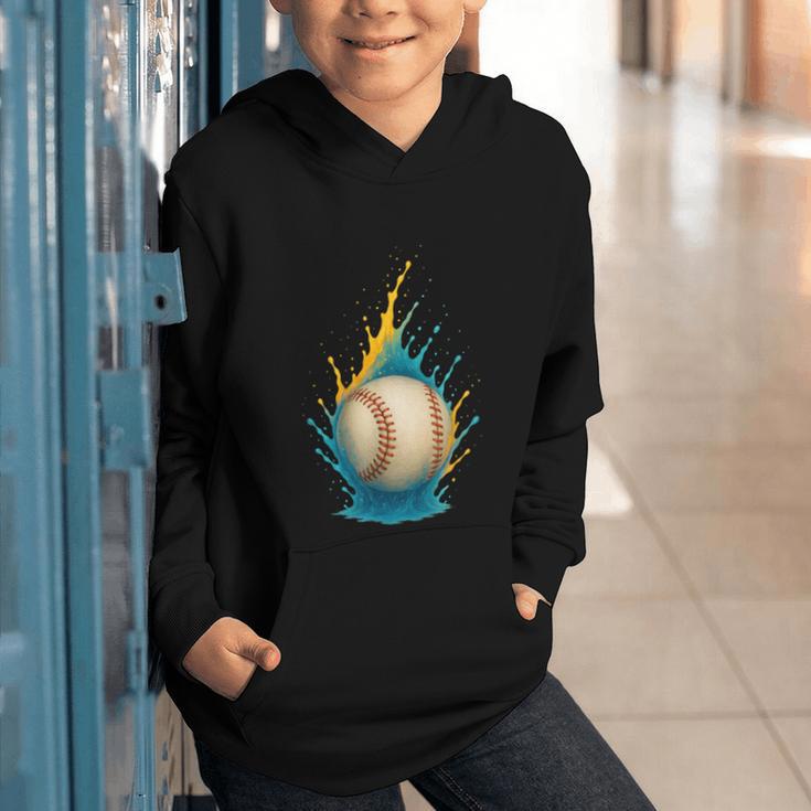 Baseball Splash Team Player For Kids Men Women Graphic Youth Hoodie Baseball Splash Team Player For Kids Men Women Graphic Youth Hoodie