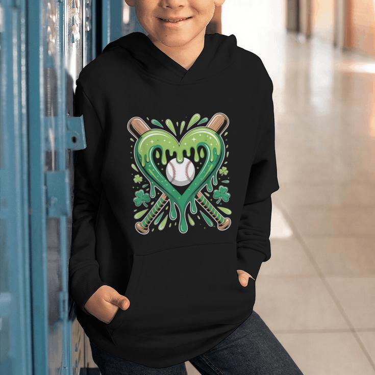 Baseball St Patricks Day Boys Girls Men Women Shamrock Green Graphic Youth Hoodie Baseball St Patricks Day Boys Girls Men Women Shamrock Green Graphic Youth Hoodie
