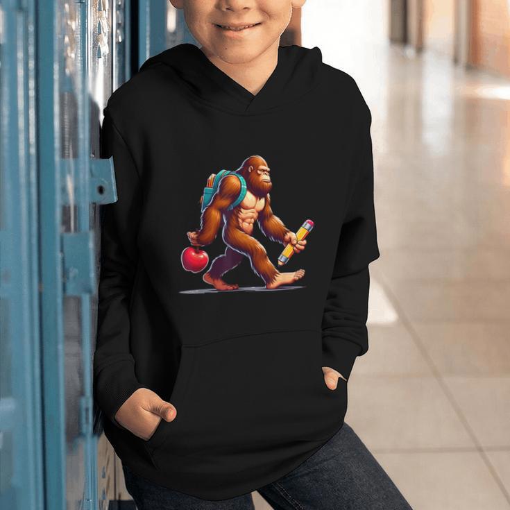 Bigfoot Lovers Pencil Back To School Kids Boys Girls Graphic Youth Hoodie Bigfoot Lovers Pencil Back To School Kids Boys Girls Graphic Youth Hoodie