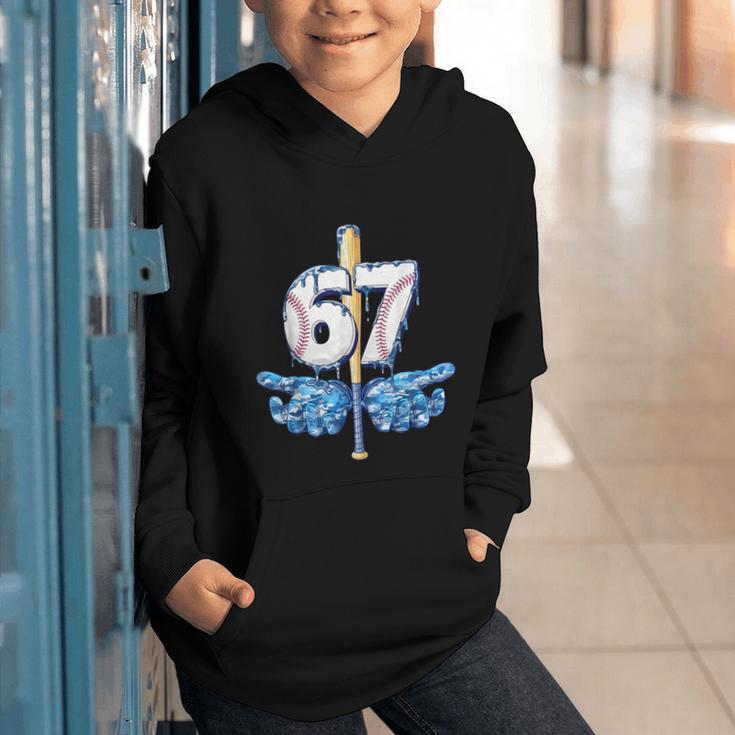 Blue Camo Baseball 67 Six Seven Camo Ice Cream Drip Boy Teen Graphic Youth Hoodie Blue Camo Baseball 67 Six Seven Camo Ice Cream Drip Boy Teen Graphic Youth Hoodie