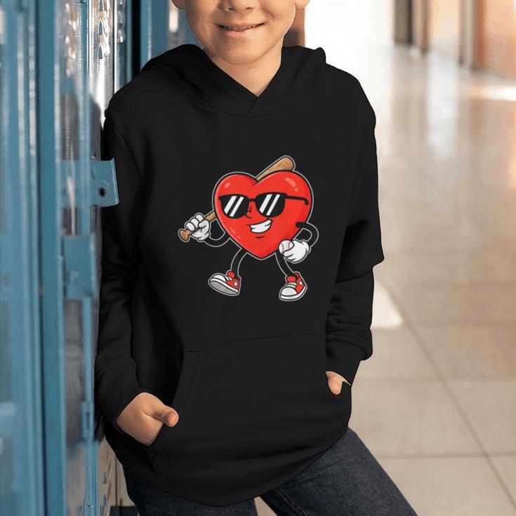 Boy Valentines Day Heart Love Baseball Boys Men Kids Graphic Youth Hoodie Boy Valentines Day Heart Love Baseball Boys Men Kids Graphic Youth Hoodie