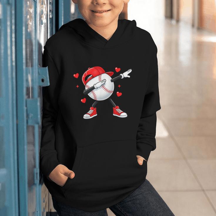 Boys Valentines Baseball Graphic Youth Hoodie Boys Valentines Baseball Graphic Youth Hoodie