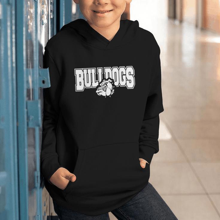 Bulldogs High School Spirit Fan Team Bulldog Back To School Graphic Youth Hoodie Bulldogs High School Spirit Fan Team Bulldog Back To School Graphic Youth Hoodie
