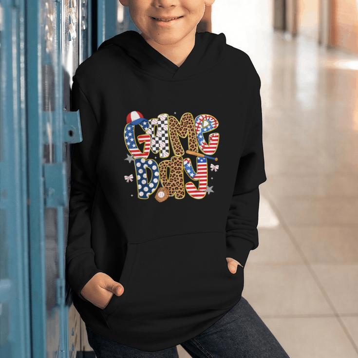 Checkered Leopard Game Day Baseball Men Women Kids Graphic Youth Hoodie Checkered Leopard Game Day Baseball Men Women Kids Graphic Youth Hoodie