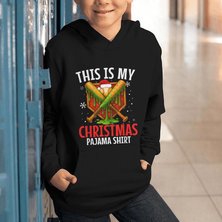 My Christmas Baseball Pajama Helmet Santa Xmas Men Boys Graphic Youth Hoodie My Christmas Baseball Pajama Helmet Santa Xmas Men Boys Graphic Youth Hoodie