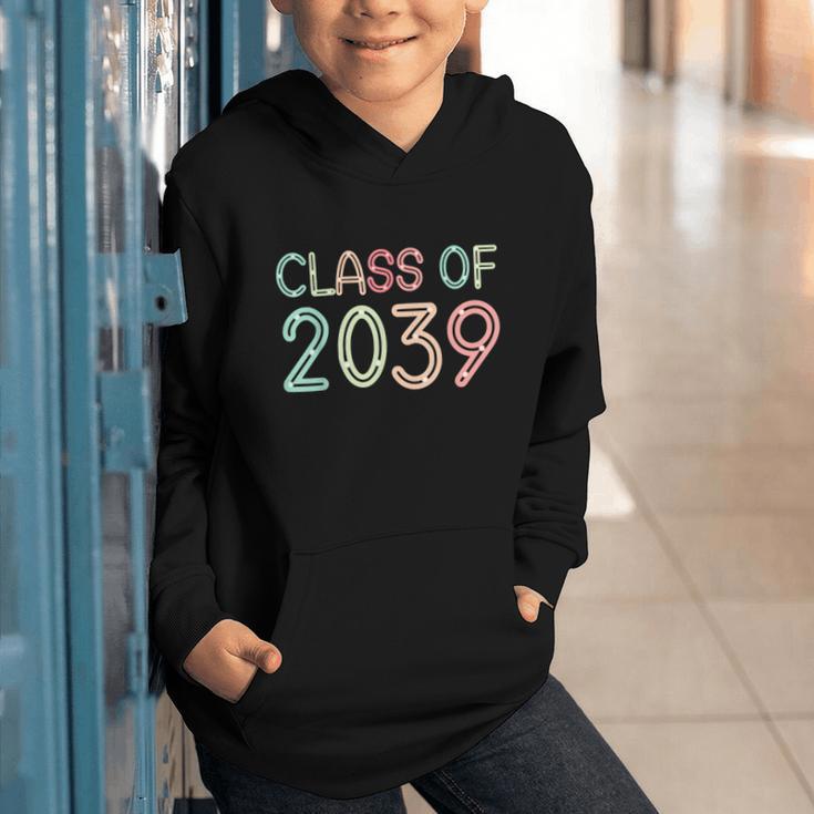Class Of 2039 Grow With Me Kindergarten Back To School Graphic Youth Hoodie Class Of 2039 Grow With Me Kindergarten Back To School Graphic Youth Hoodie
