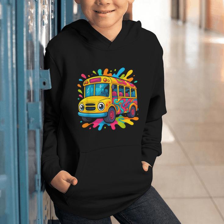 Colorful School Bus Driver Back To School Men Women Kids Graphic Youth Hoodie Colorful School Bus Driver Back To School Men Women Kids Graphic Youth Hoodie