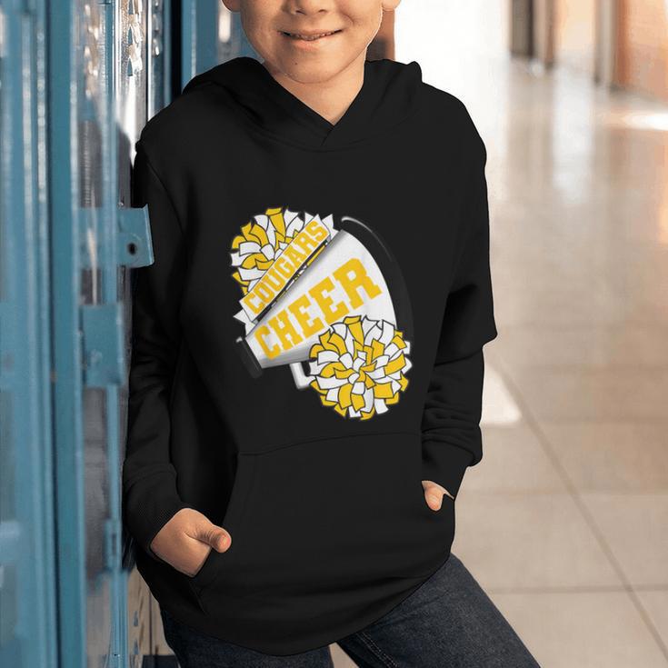 Cougars Cheer Back To School Cheerleading Spirit GY Graphic Youth Hoodie Cougars Cheer Back To School Cheerleading Spirit GY Graphic Youth Hoodie