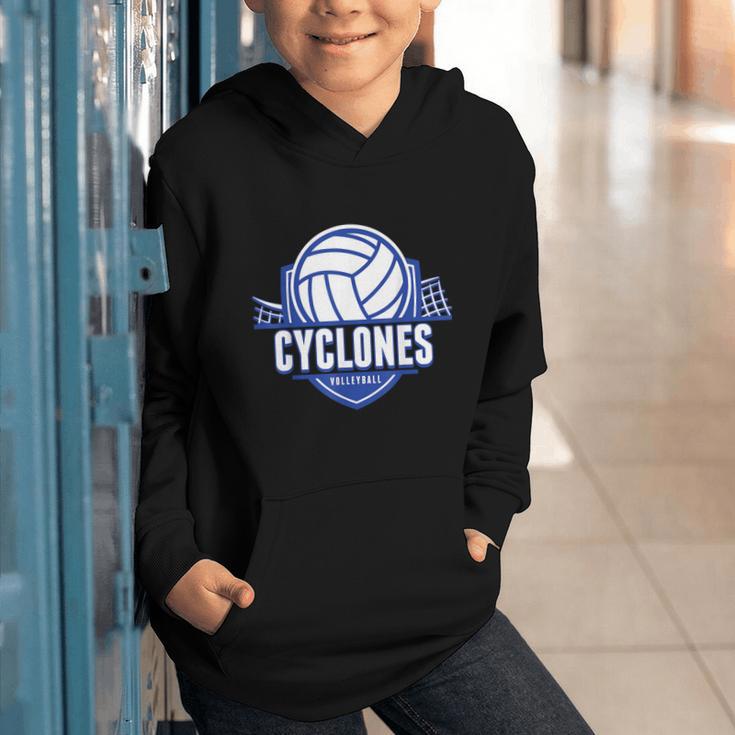 Cyclones Volleyball Back To School Spirit B Graphic Youth Hoodie
